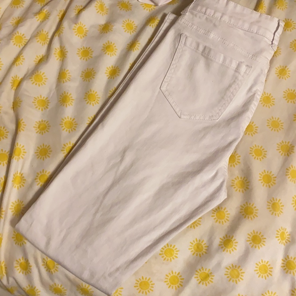White Ripped Jeans - Picture 2 of 2